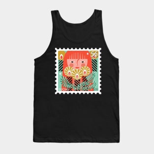 Another little stamp for a festive mood suomi Tank Top